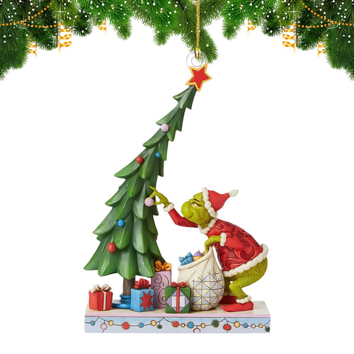 3.5in Acrylic Hanging Christmas Ornaments