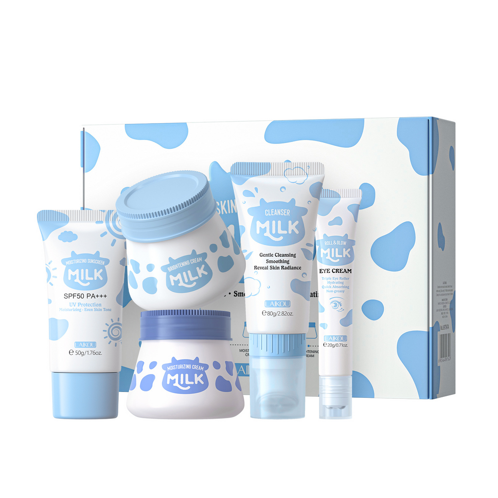 Milk Skincare Set – 5 Pieces