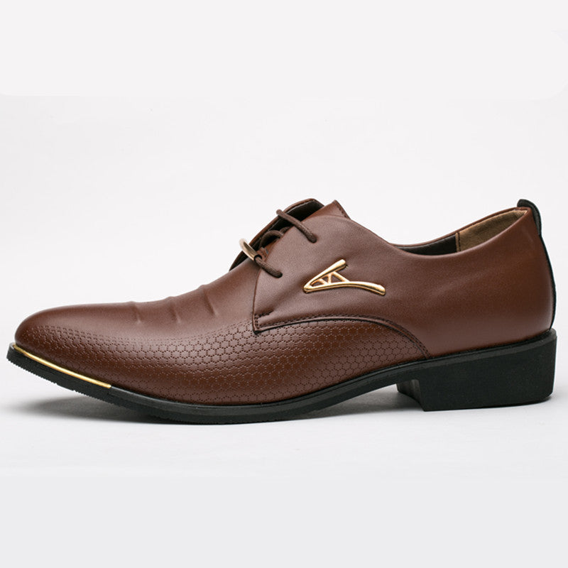 Men's Pointed Toe Business Dress Shoes
