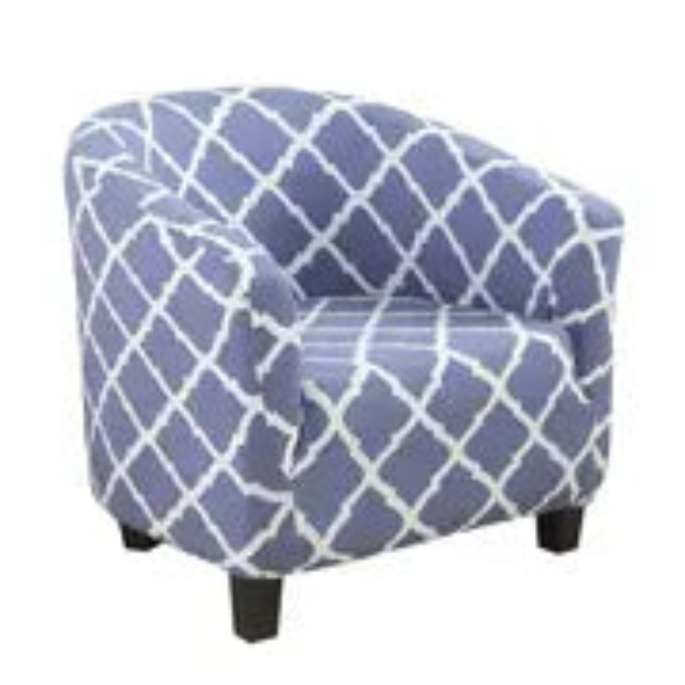 Housse de fauteuil en velours extensible pour la décoration du salon