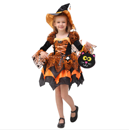 Kids’ Witch Princess Costume Dress