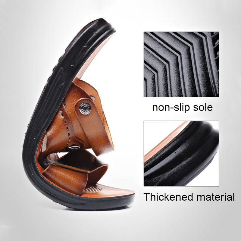 Herren Ledersandalen für Outdoor & Strand