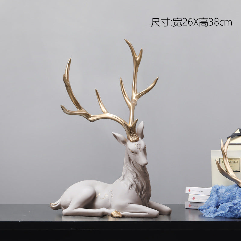 Resin Deer Figurine