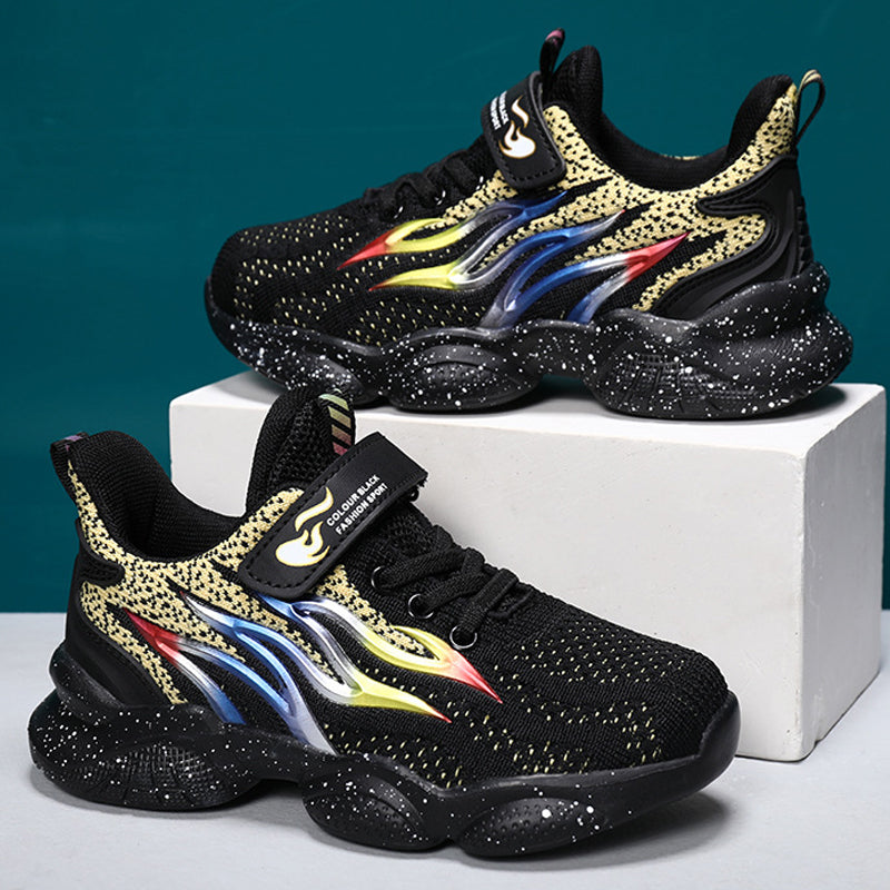 Jungen Sportschuhe mit Gummisohle – Leichte Freizeit-Sneaker für Kinder
