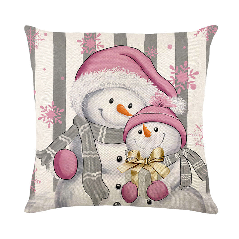 Christmas Pillowcase - Festive Home Decor Cushion Cover