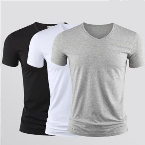 Einfarbiges T-Shirt