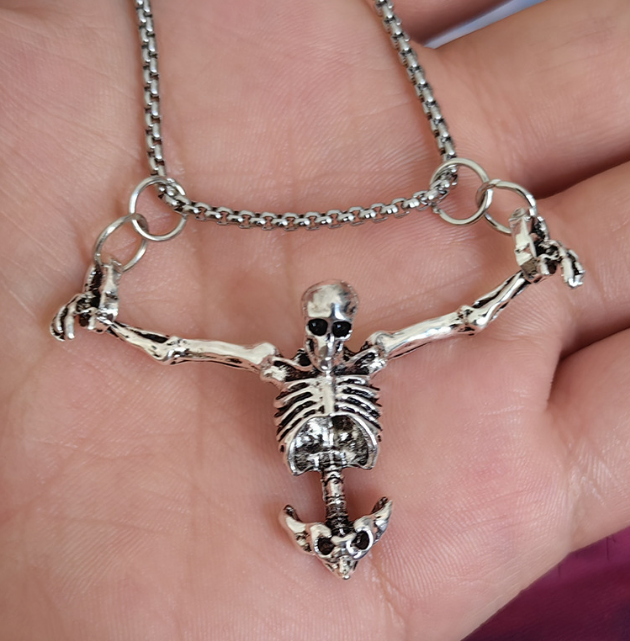 Punk Skull Pendant Necklace