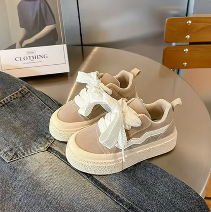 Children's Durable Leather School Shoes