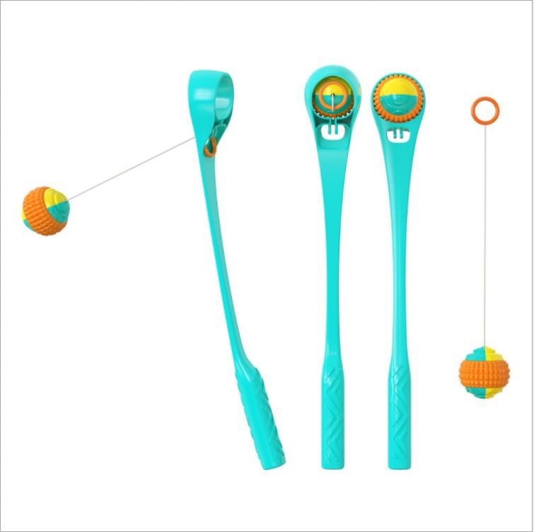 Jouet multifonctionnel pour animaux de compagnie – Balle de tennis pour chiens | Balle à rapporter interactive