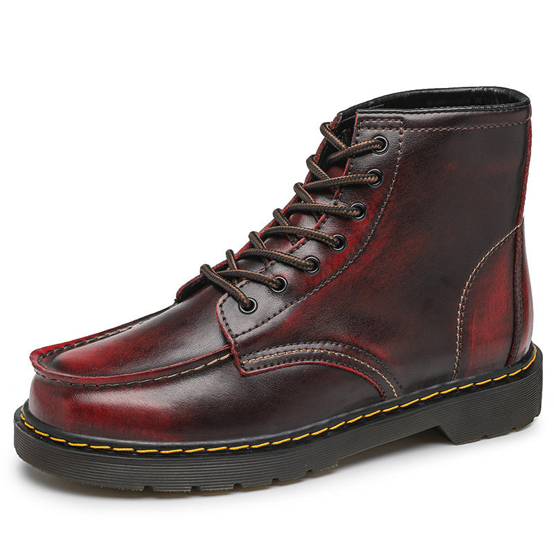 Men’s High-Top Leather Boots