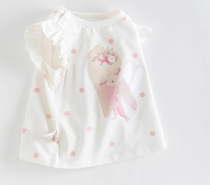 Casual T-Shirt for Baby and Children's Clothing