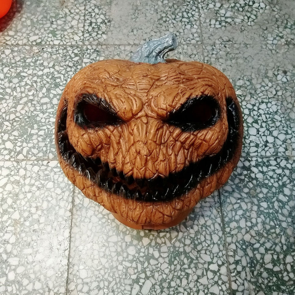 Halloween Pumpkin Lantern & Decor - Spooky Tabletop Ornament