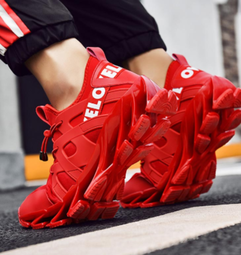 Men's Blade Sole Running Sneakers