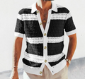 Men's Summer Collar Shirt – Smart Casual Button-Up in Multiple Colours | M–2XL