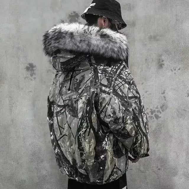 Unisex Hooded Padded Winter Jacket