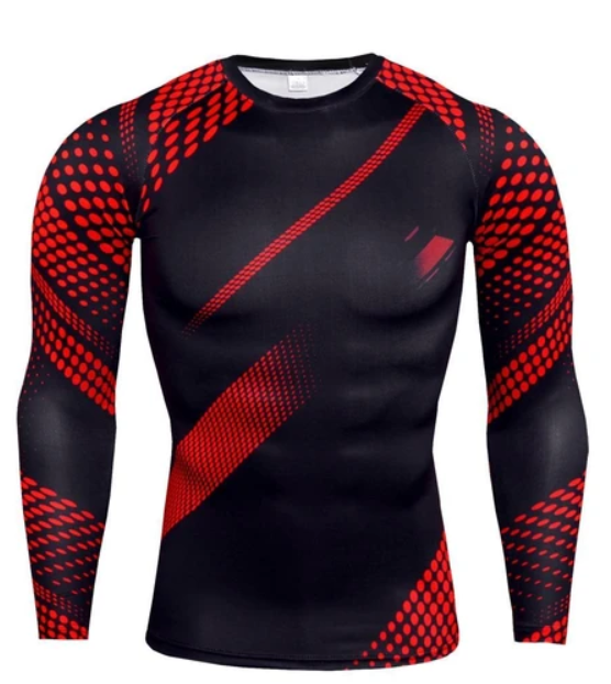 BJJ Rashguard | Jiu-Jitsu Kompressions-Shirt mit langen Ärmeln