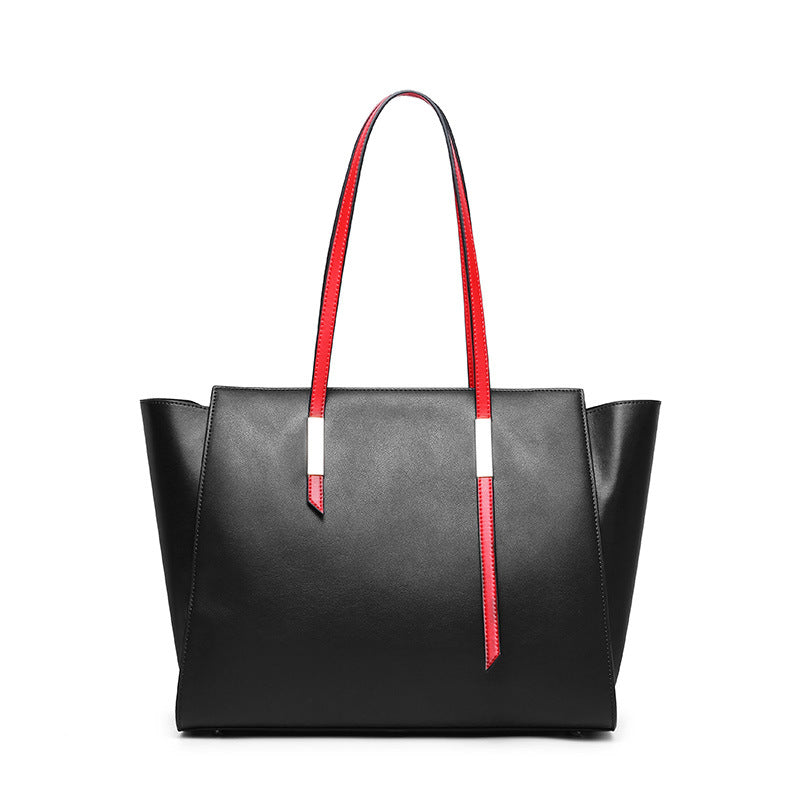 Große Umhängetasche aus Rindsleder – Flügel-Handtasche in 4 Farben