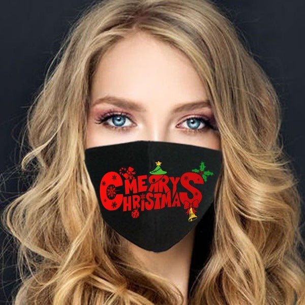 Christmas Print Fabric Face Coverings