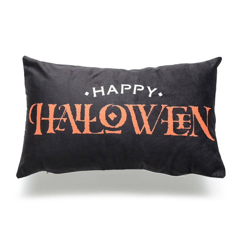 Halloween Cotton-Linen Cushion Cover