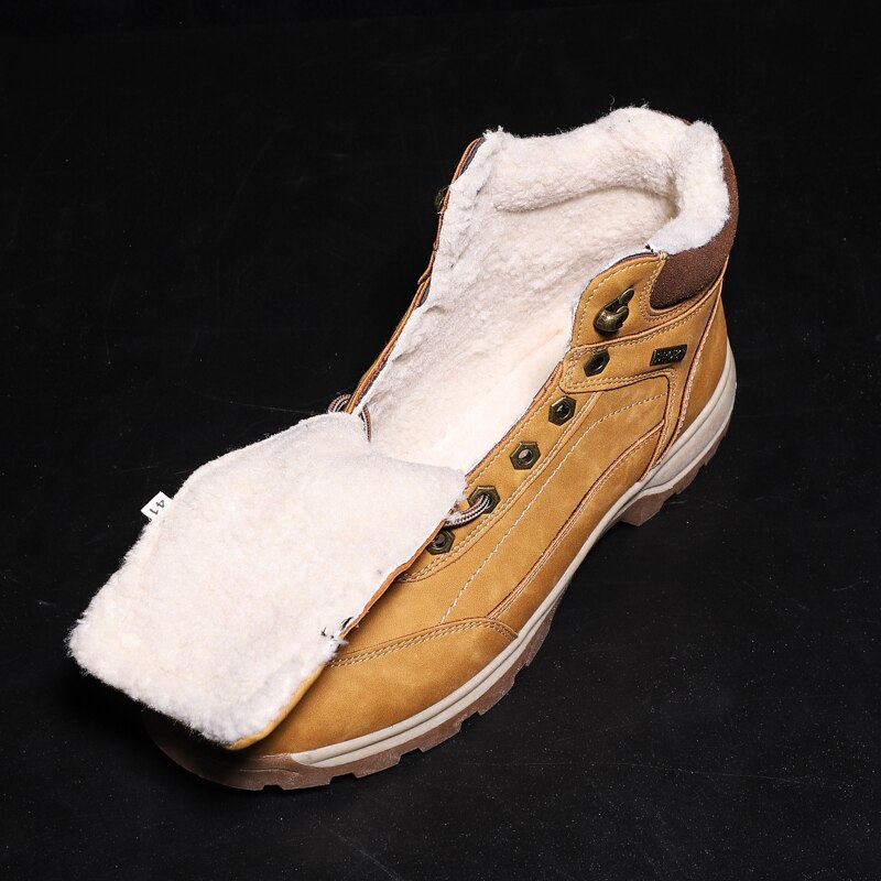 Men's Outdoor Fleece-Lined Boots