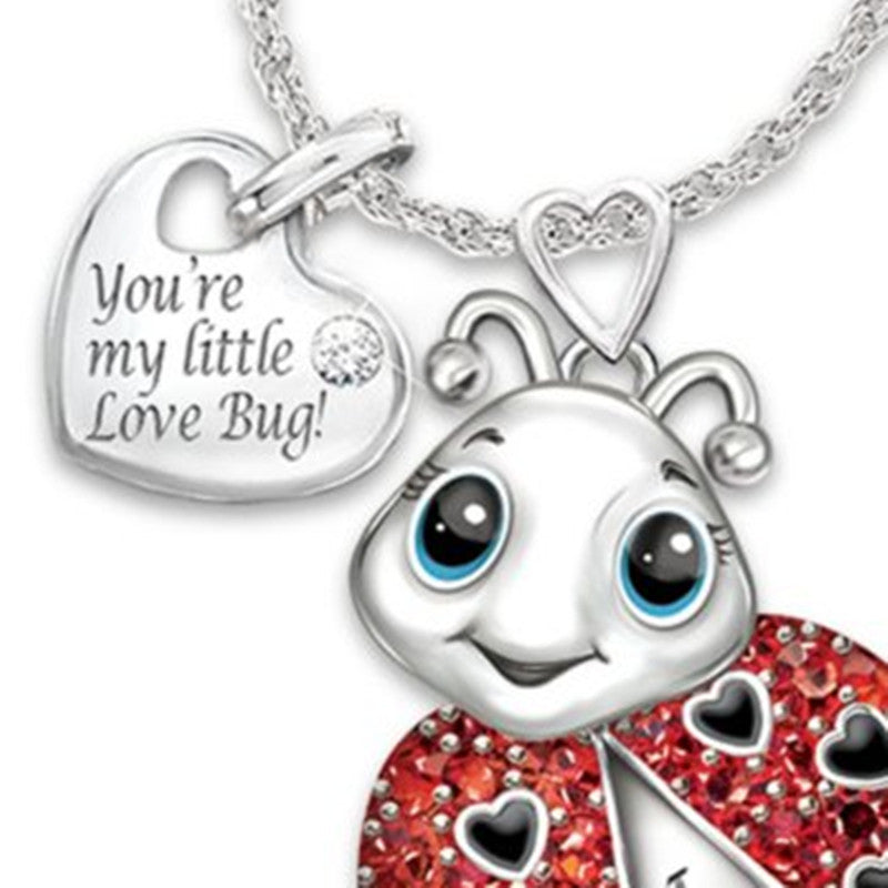 Ladybug Pendant Necklace
