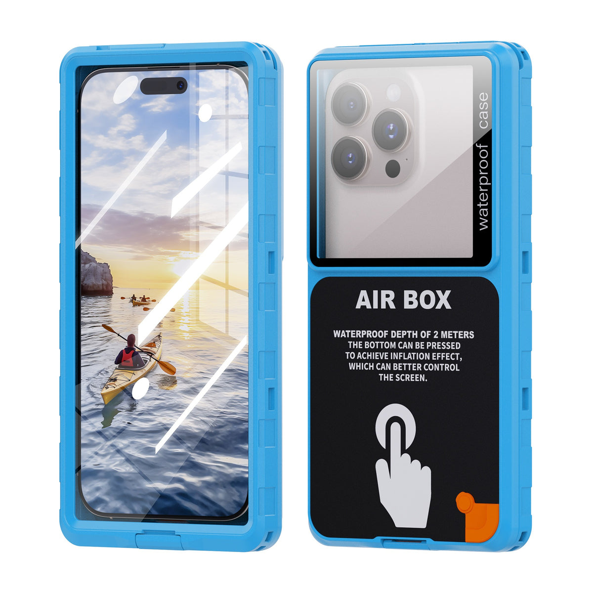 6.9-Inch Waterproof Diving Phone Case