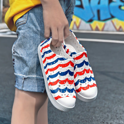 Kids' Breathable Water Sandals – Soft Sole Beach Sandals with Fun Patterns for Ages 4–12