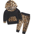 Kids' Ripple, Wave & Leopard Print Clothing Set
