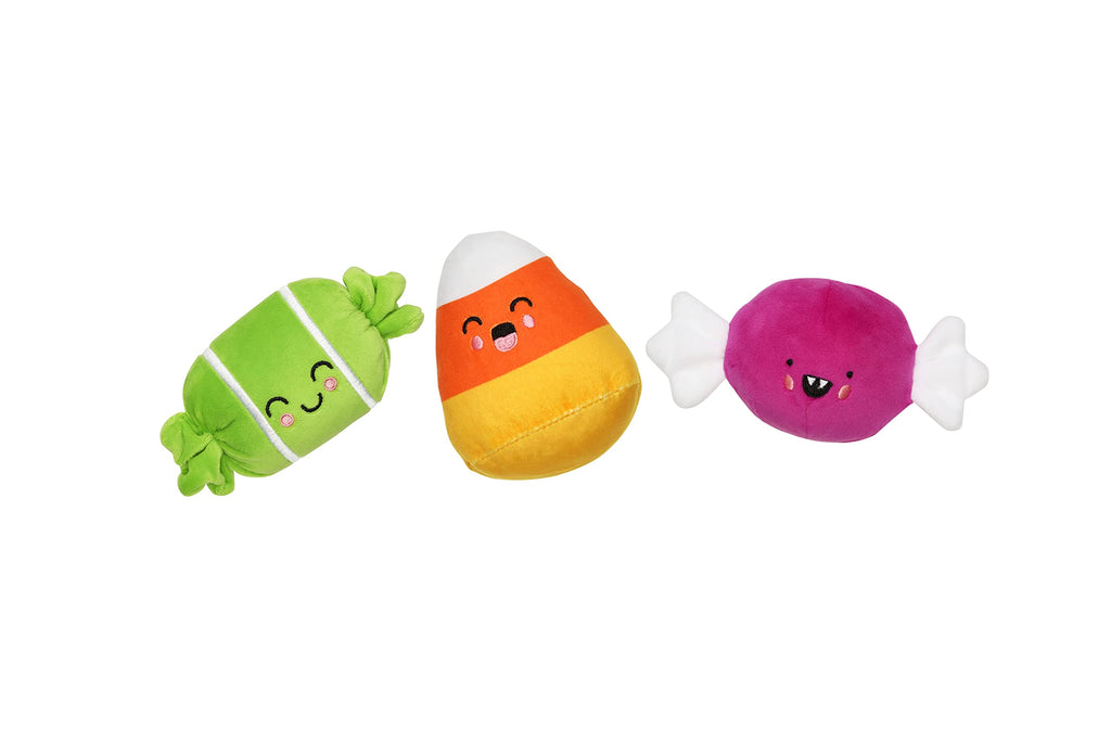 Pearhead Halloween Candy Dog Toys – Set of 3