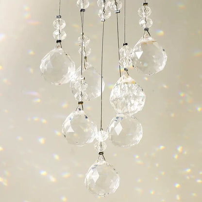 Creative Crystal Tree Suncatcher for Outdoor Decor