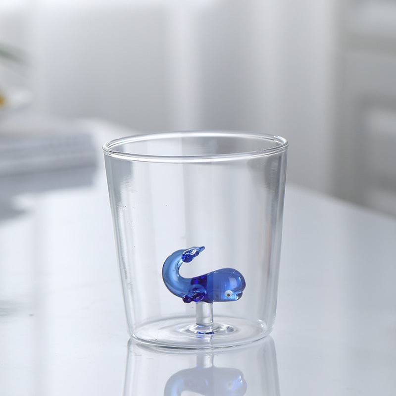 3D-Tier-Glastasse | 300ml Süße Bauernhof-Tierm-Tasse