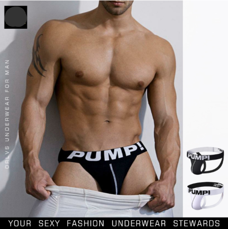 JOCKMAIL Men's Super Sexy Cotton Thong Underwear