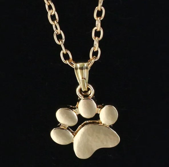 Cat Paw Pendant Necklace