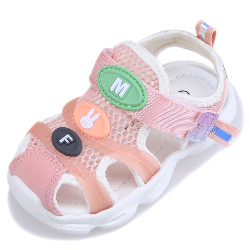 Super Light Baby Beach Sandals – Closed Toe Soft Sole