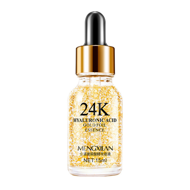 Sérum Visage Hydratant et Raffermissant à l'Or 24K | Resserrant les Pores