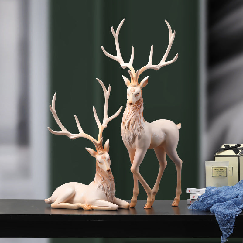Resin Deer Figurine