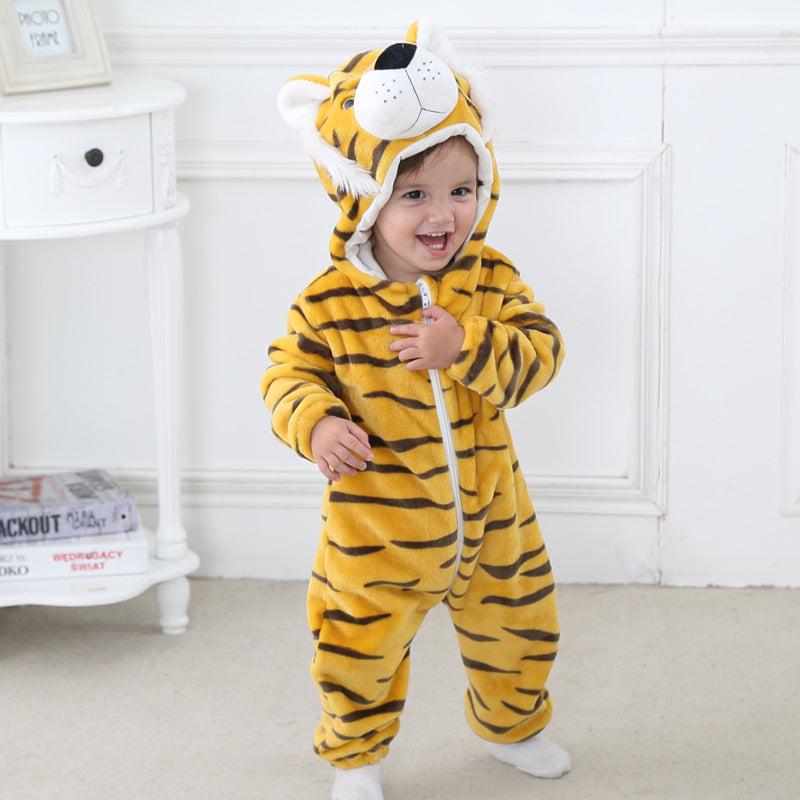 MICHLEY Plush Animal Romper