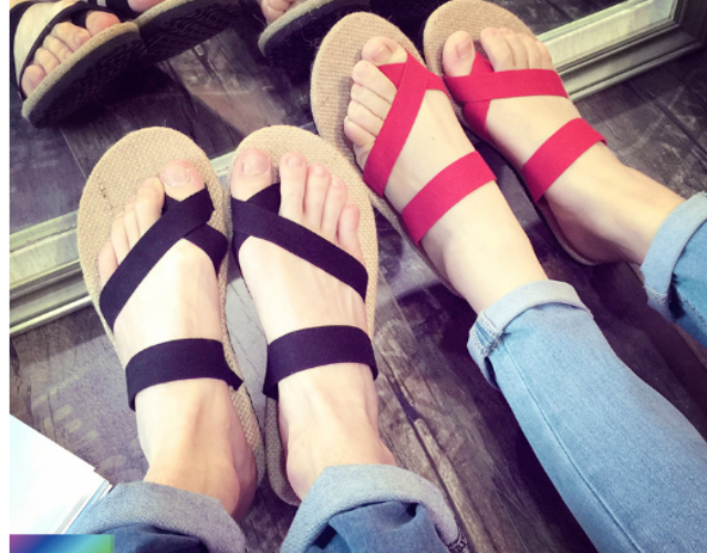 Men's Chinese Style Linen Slippers – Breathable Indoor House Shoes