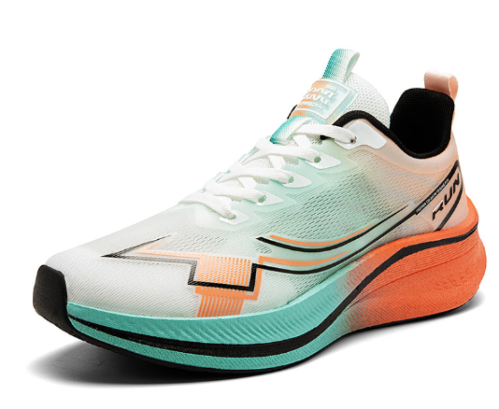 Men's Lightweight Shock-Absorbing Running Trainers – Breathable, Multi-Colour