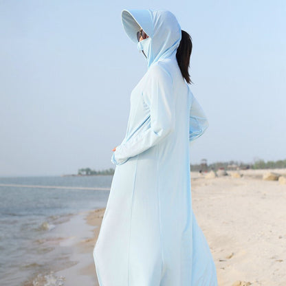 Women's Long UV Protection Sun Jacket