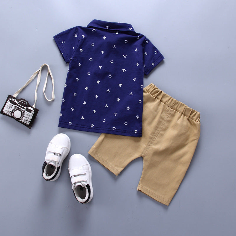 Jungen Sommer Baumwoll-Set T-Shirt & Shorts | Alter 1–4