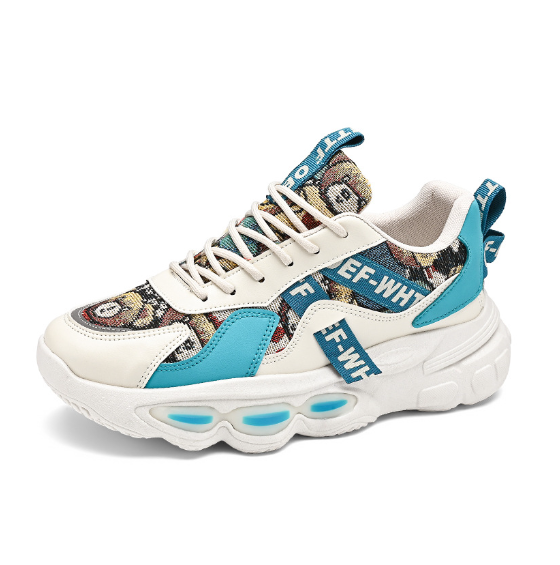 Herren Graffiti Dad Sneakers – Legere Sportschuhe
