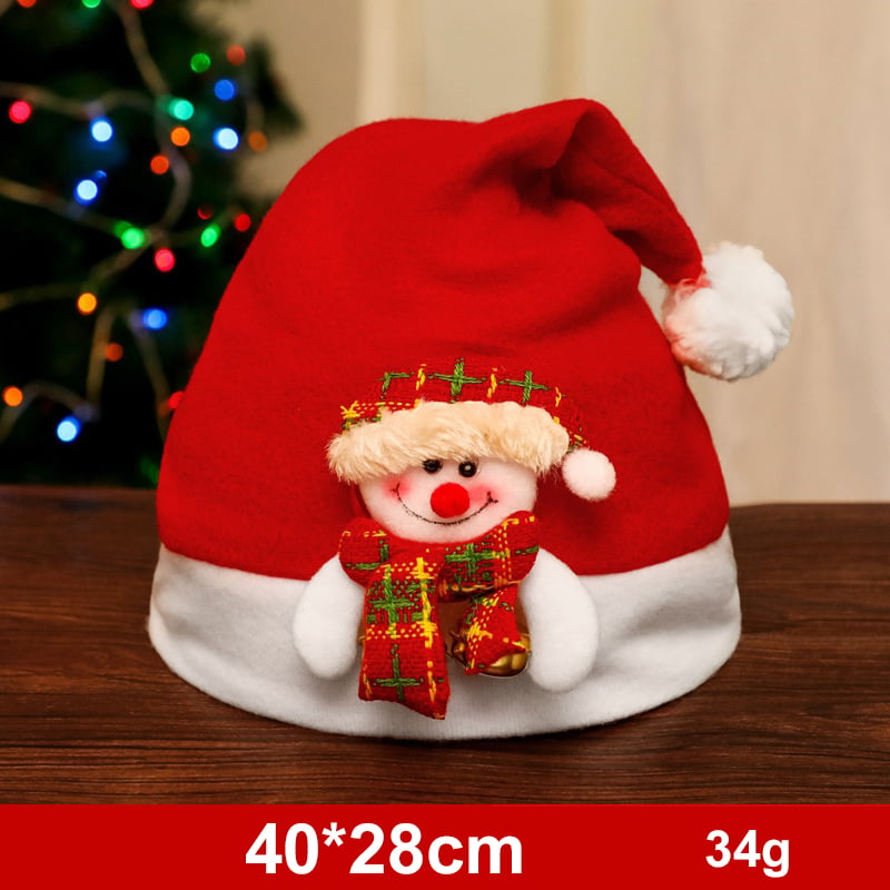 Weihnachten Schneemann & Weihnachtsmann Mützen | Festliche Weihnachtsmützen