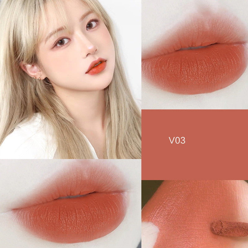 Velvet Lip Glaze – Matte Mud Lipstick in 8 Shades