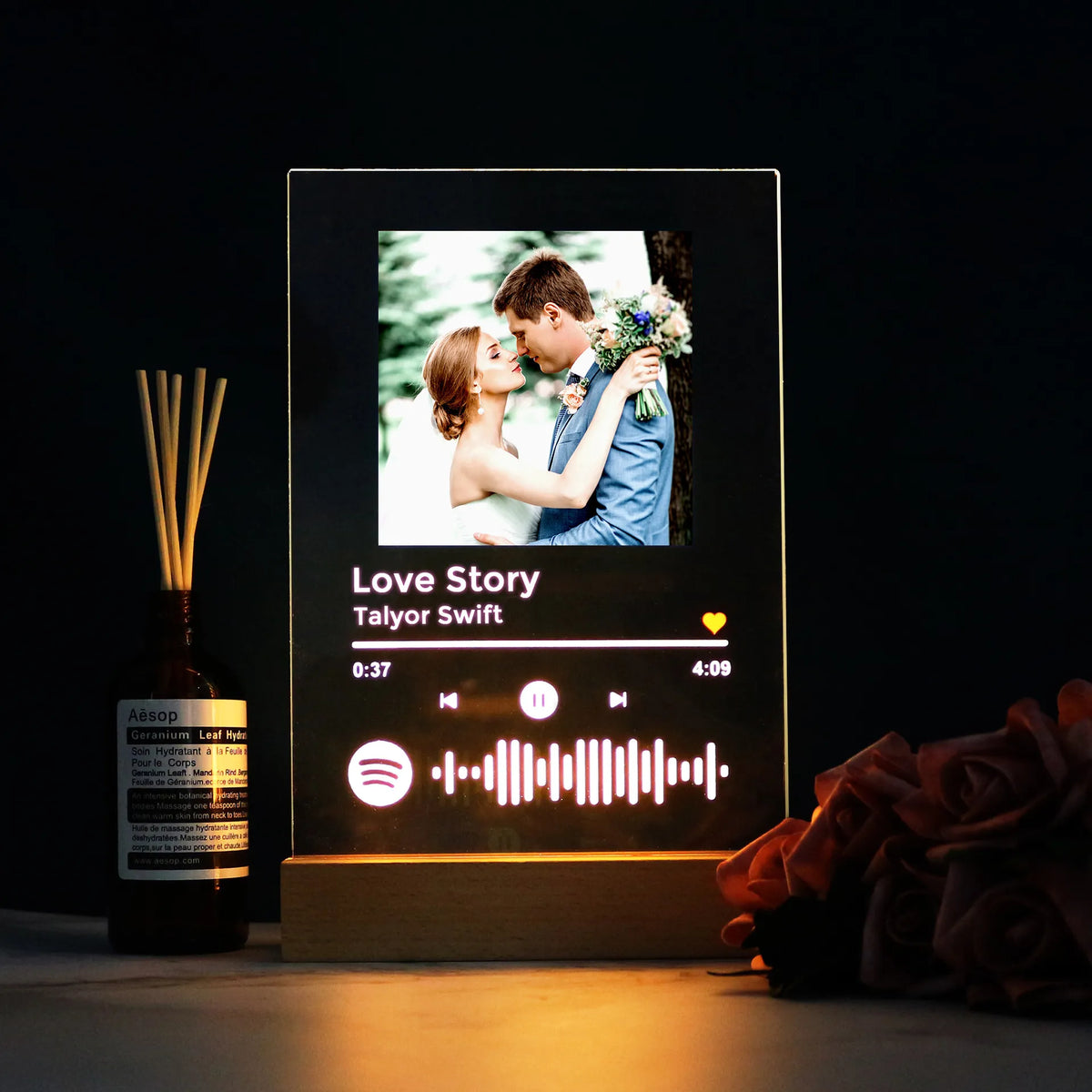 Acrylic Music-Themed Display Board