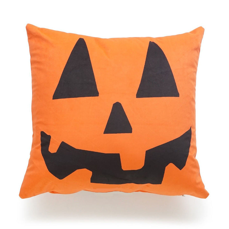 Halloween Cotton-Linen Cushion Cover