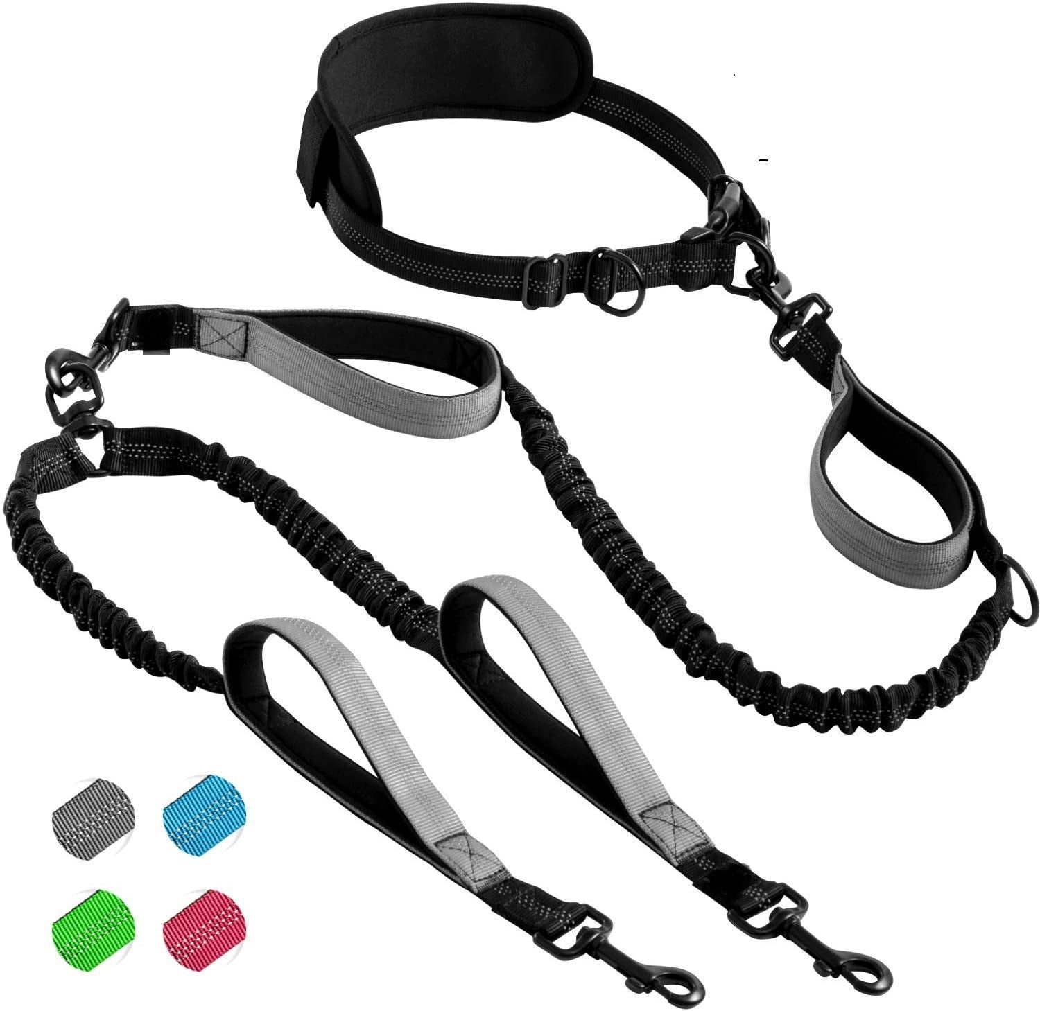 Laisse multi-fonctions réglable pour chien – Laisse de dressage pour chiens