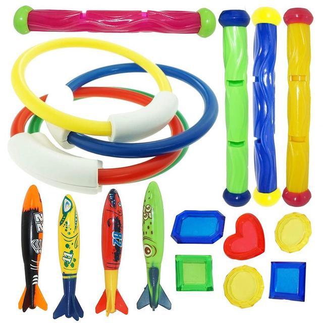 Summer Pool Diving Toys for Kids – Underwater Gem Set