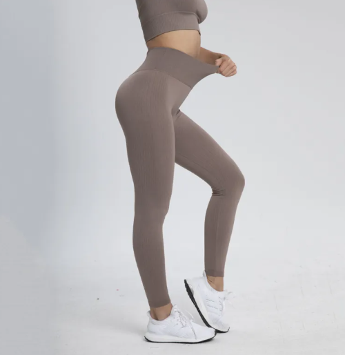 Legging de yoga taille haute sans coutures