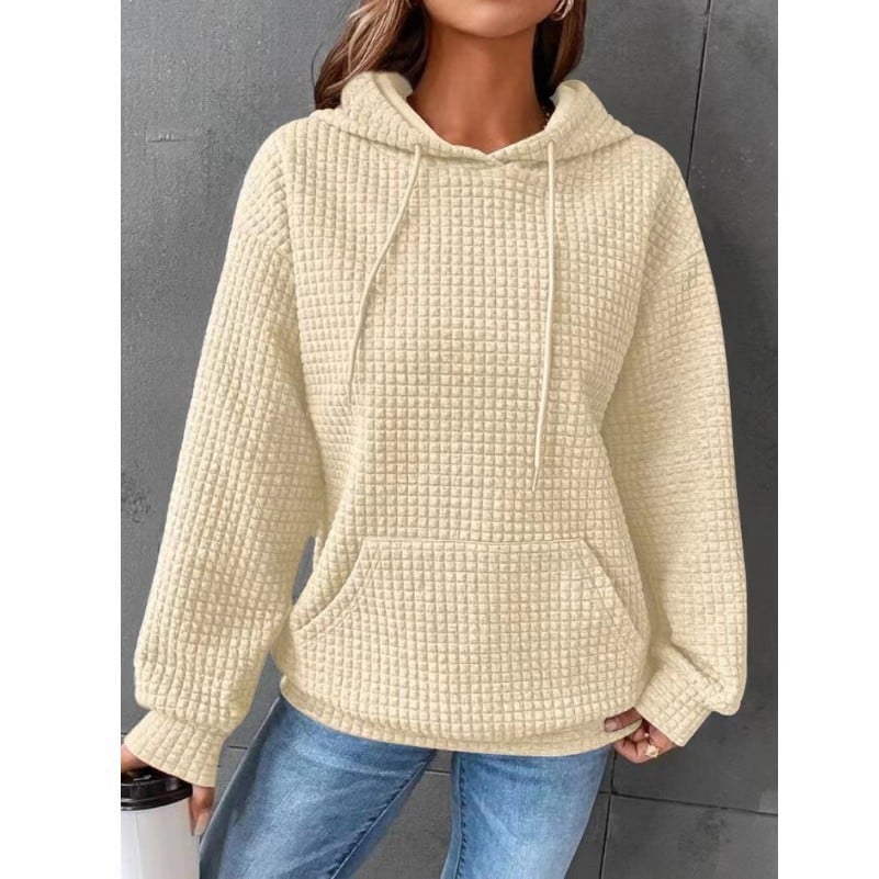 Women's Loose Hooded Sweater